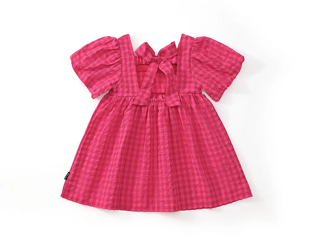 Mdd Girls Red Puff Sleeve Skirt Dress 2025 — feature 11