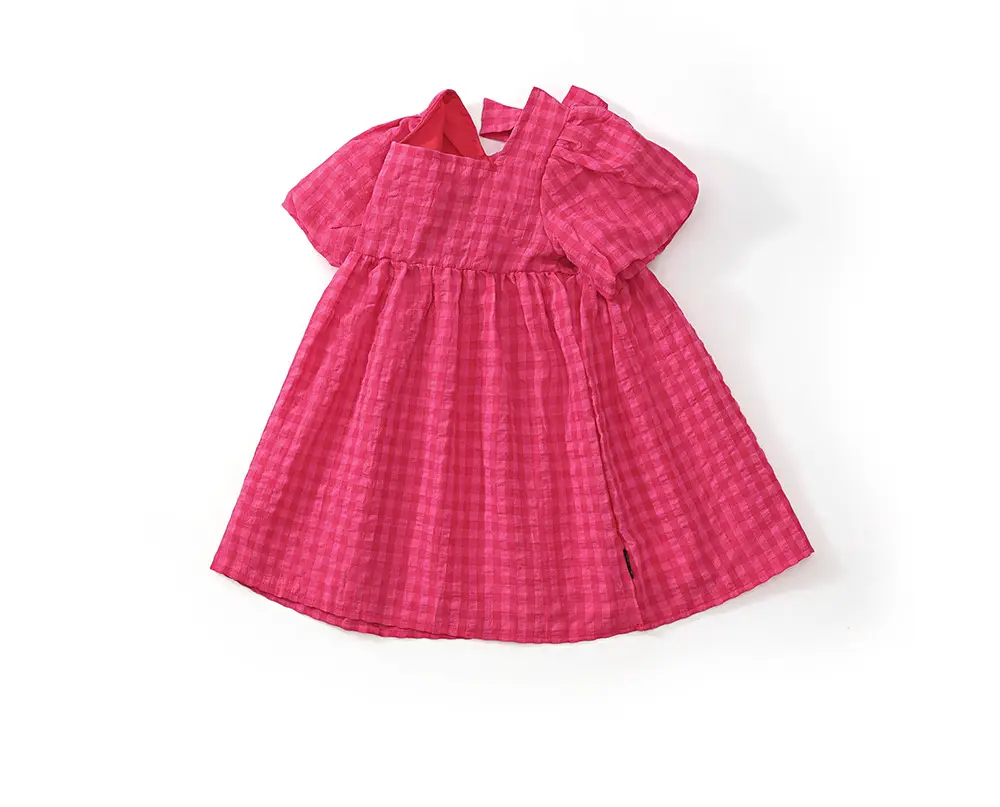 Mdd Girls Red Puff Sleeve Skirt Dress 2025 — feature 12
