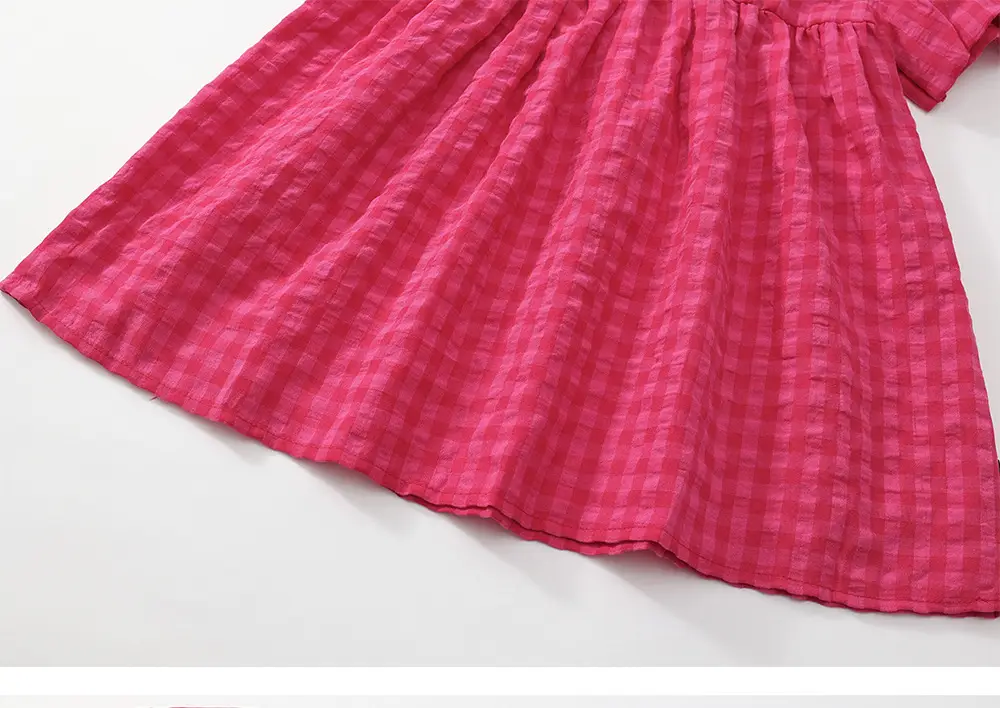 Mdd Girls Red Puff Sleeve Skirt Dress 2025 — feature 16