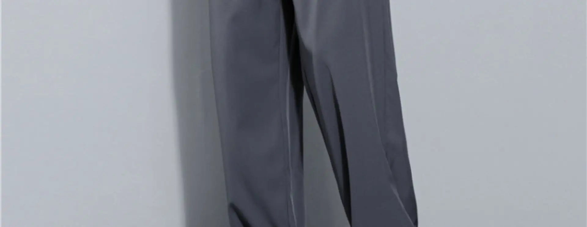 Men's Black Ice Silk Loose Fit Pants Large — feature 28