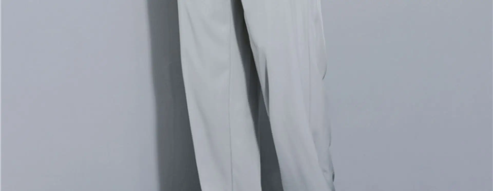 Men's Black Ice Silk Loose Fit Pants Large — feature 31