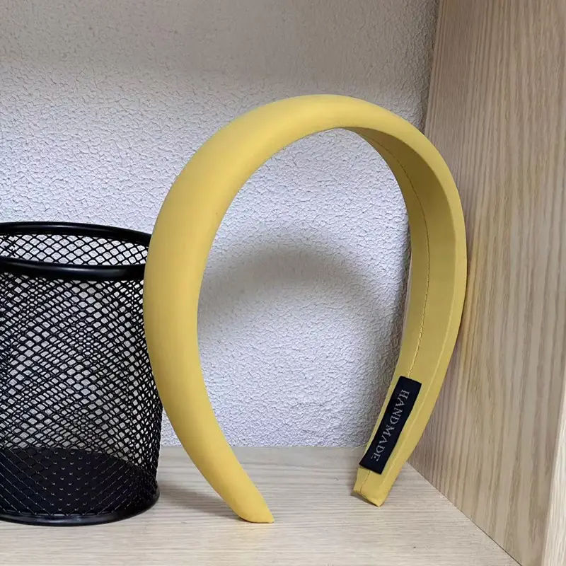Women's Blue Silicone Hair Hoop for Summer Face Wash