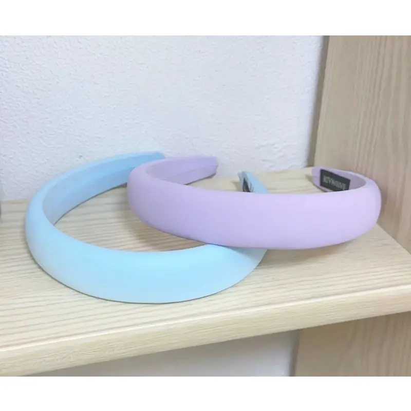 Women's Blue Silicone Hair Hoop for Summer Face Wash — feature 8