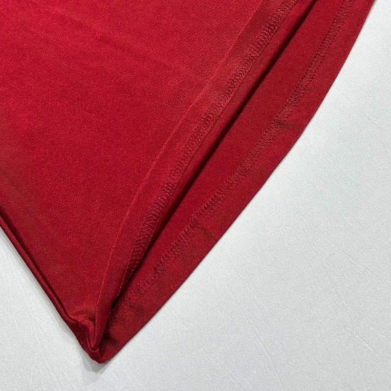 Red Mermaid Dress Deep V Backless Spaghetti Strap 2023 — feature 32