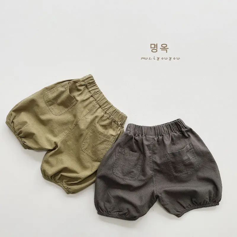 Boys Pure Cotton Korean Style Shorts 2026 - Image 4