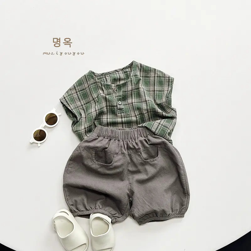 Boys Pure Cotton Korean Style Shorts 2026 - Image 6