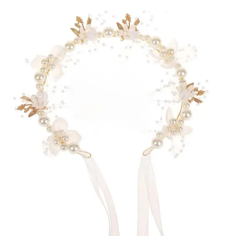 Princess Flower Headdress for Girls Birthday Performance