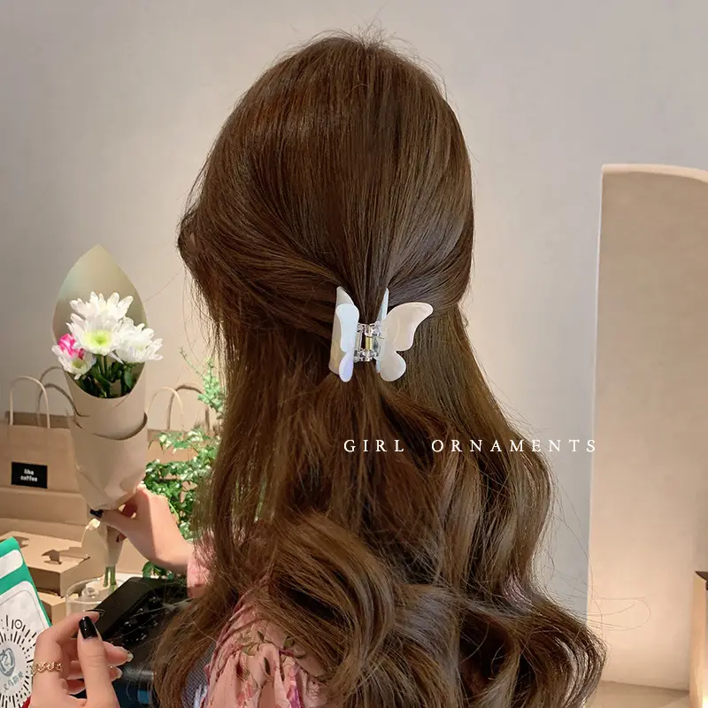 Mermaid Ji Acetate Hairpin Female Summer Grip High Sense - Image 14
