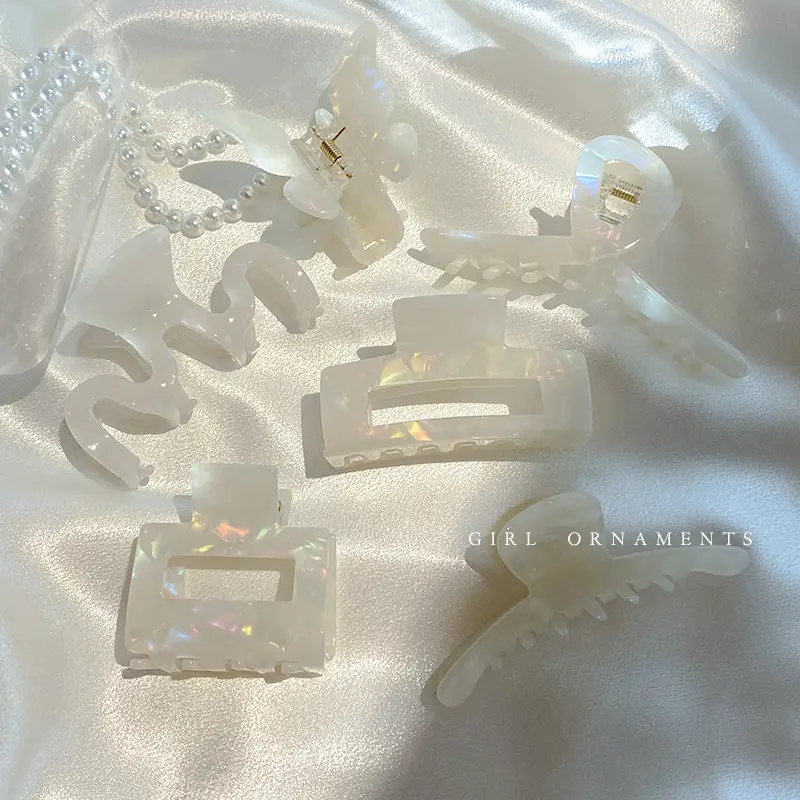 Mermaid Ji Acetate Hairpin Female Summer Grip High Sense - Image 16