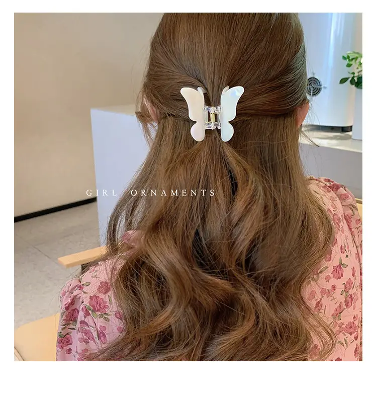 Mermaid Ji Acetate Hairpin Female Summer Grip High Sense — feature 5