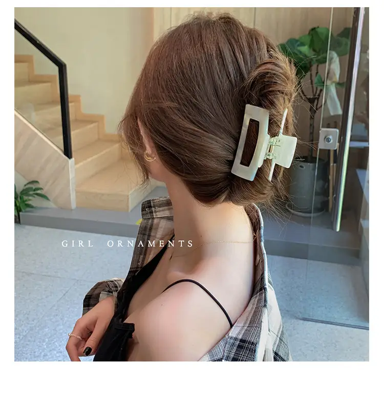 Mermaid Ji Acetate Hairpin Female Summer Grip High Sense — feature 7
