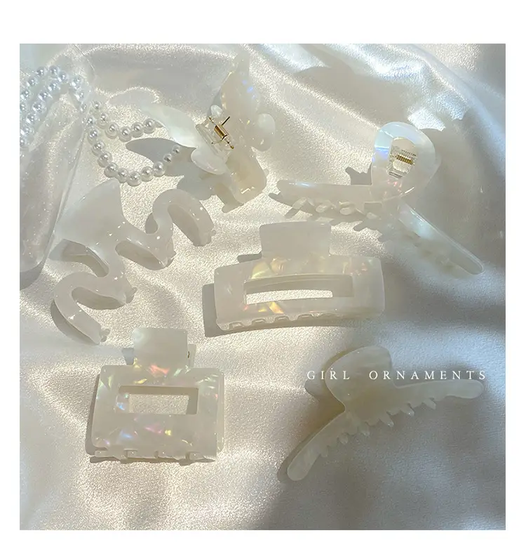 Mermaid Ji Acetate Hairpin Female Summer Grip High Sense — feature 9
