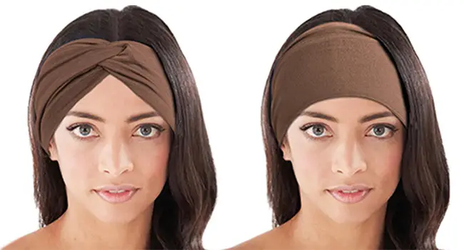 Women's Elastic Sports Hair Band Multi Color Wide Fit — feature 12