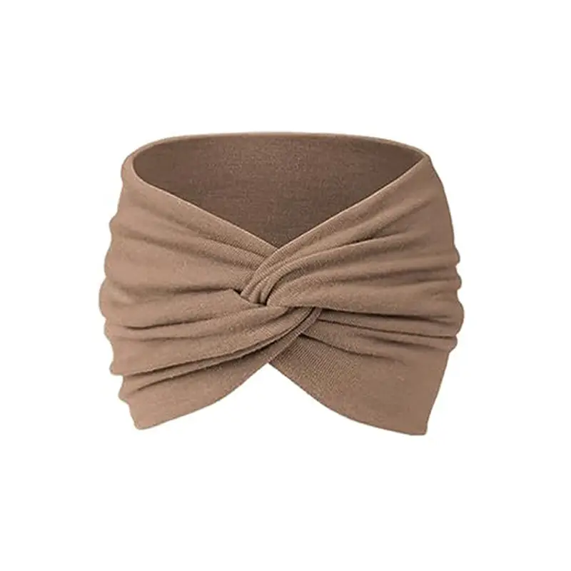 Women's Elastic Sports Hair Band Multi Color Wide Fit