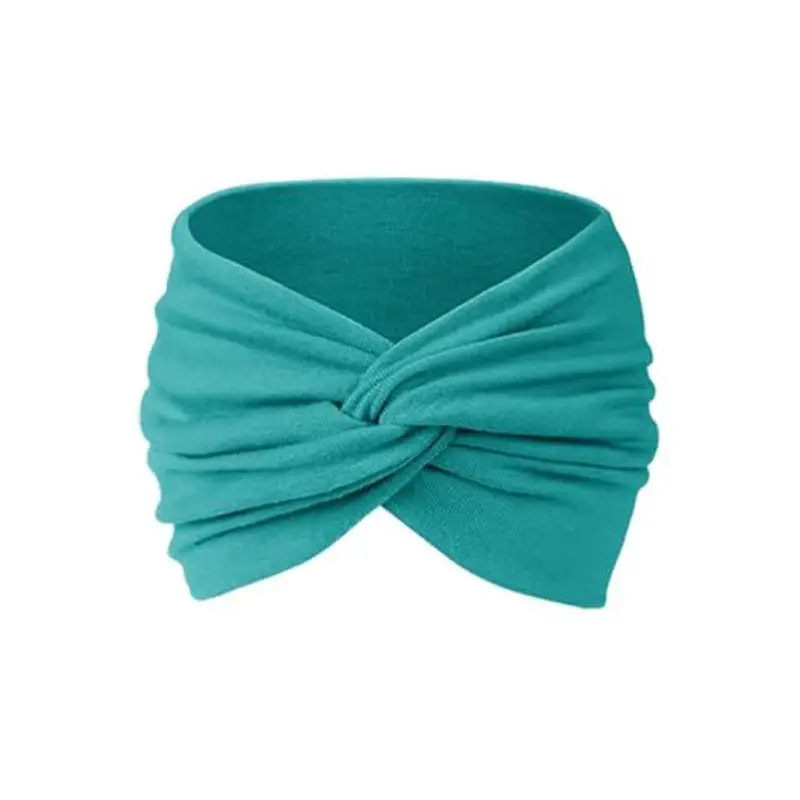 Women's Elastic Sports Hair Band Multi Color Wide Fit