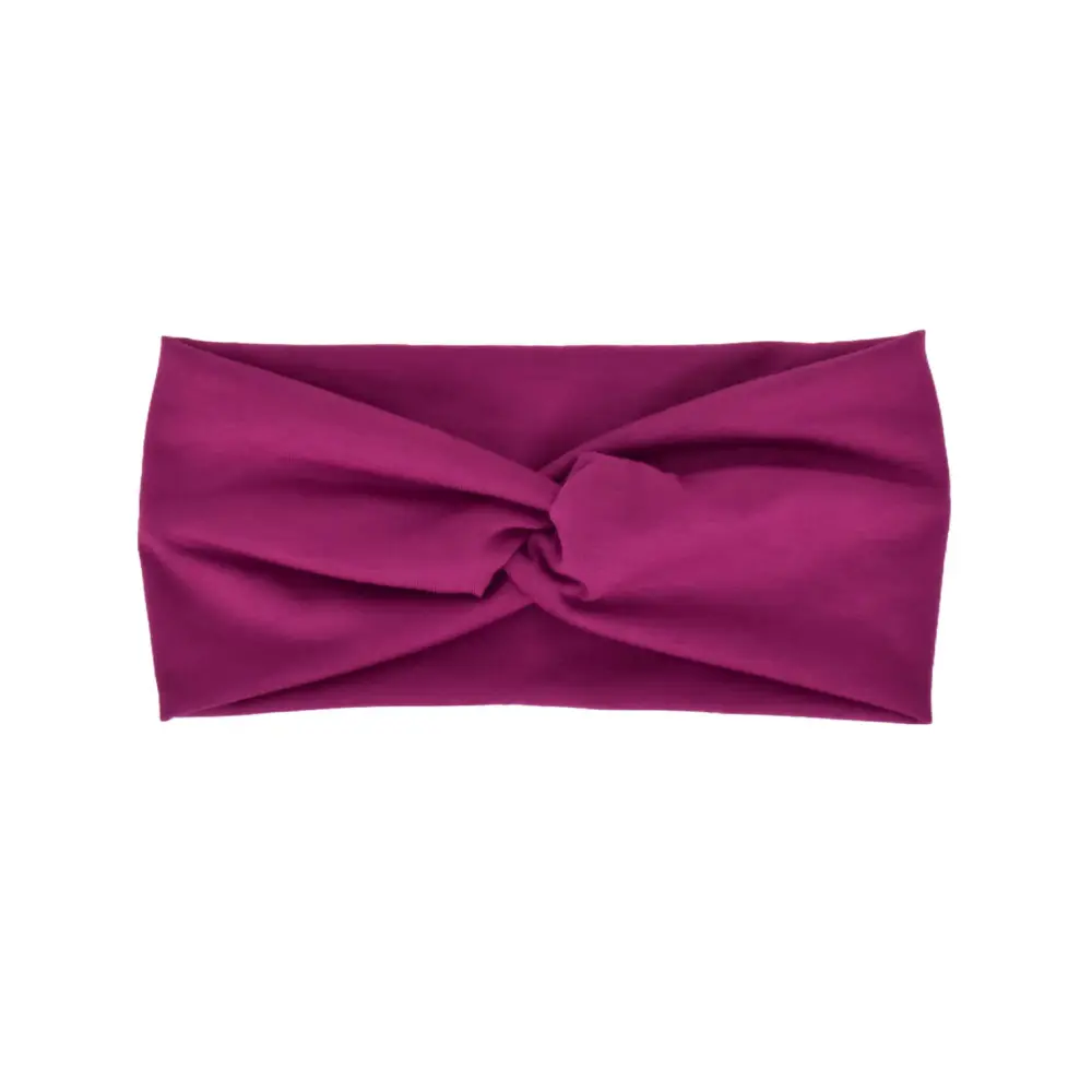 Women's Elastic Sports Hair Band Multi Color Wide Fit