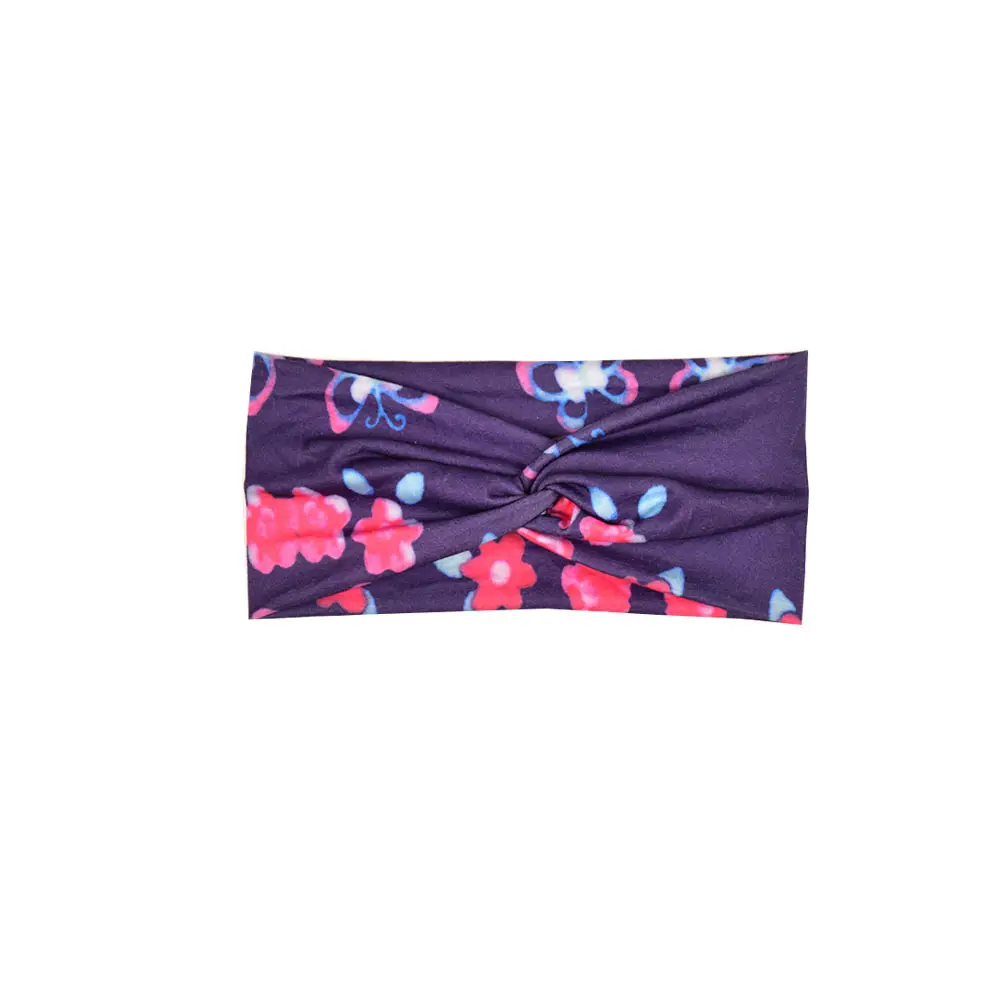 Women's Elastic Sports Hair Band Multi Color Wide Fit
