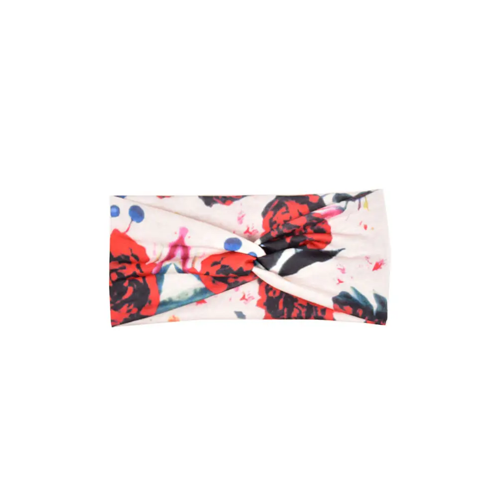 Women's Elastic Sports Hair Band Multi Color Wide Fit