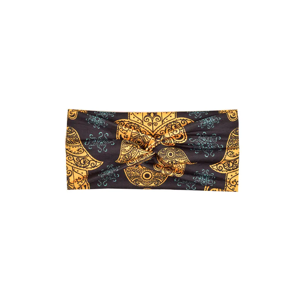 Women's Elastic Sports Hair Band Multi Color Wide Fit