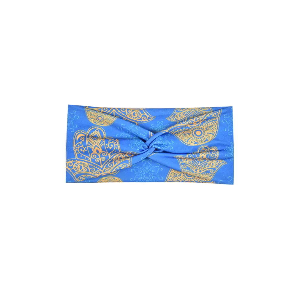 Women's Elastic Sports Hair Band Multi Color Wide Fit