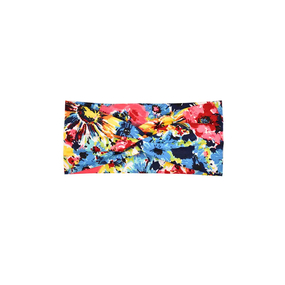 Women's Elastic Sports Hair Band Multi Color Wide Fit