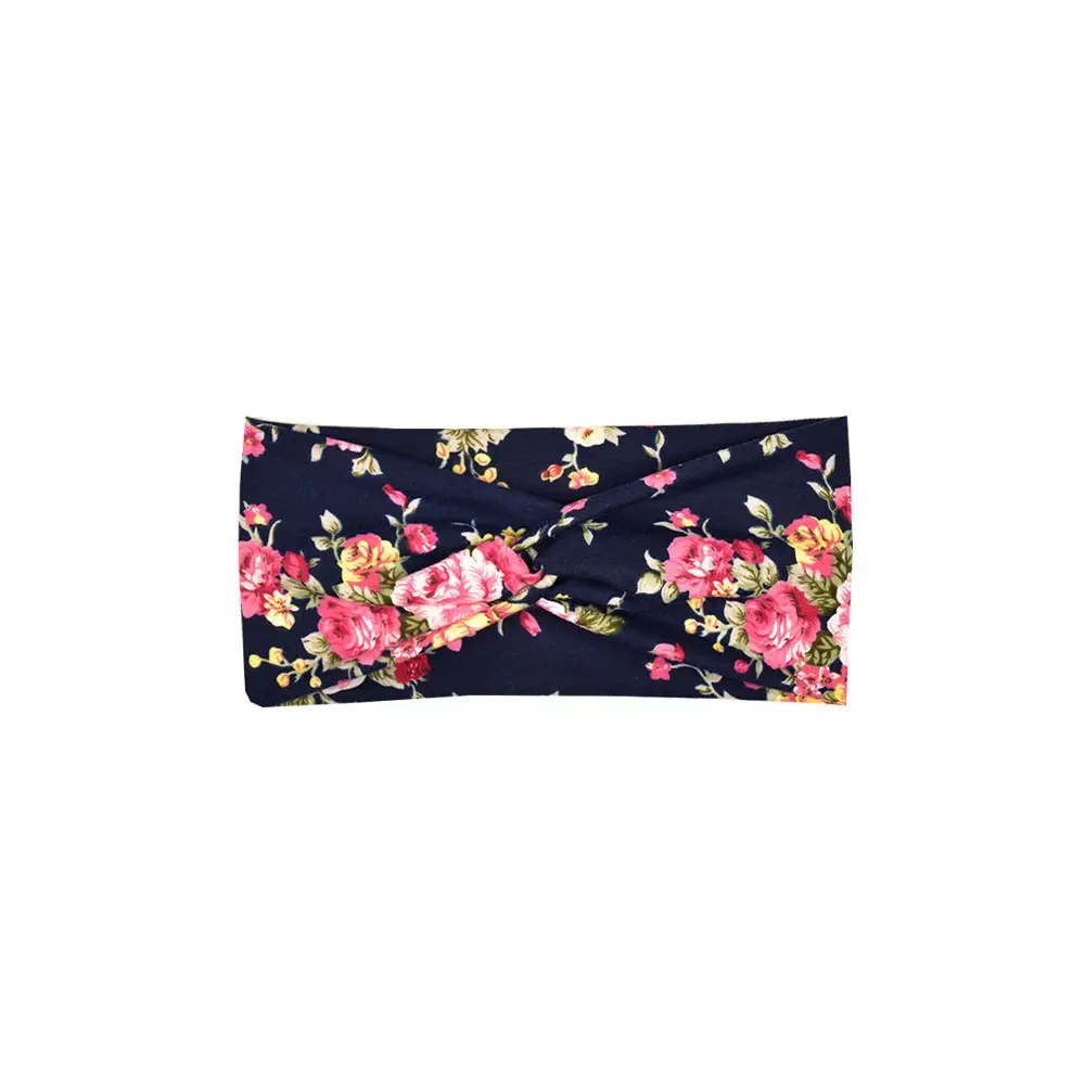 Women's Elastic Sports Hair Band Multi Color Wide Fit