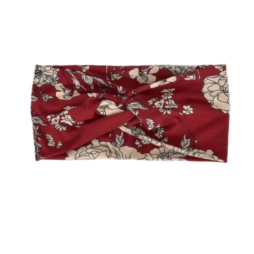 Women's Elastic Sports Hair Band Multi Color Wide Fit
