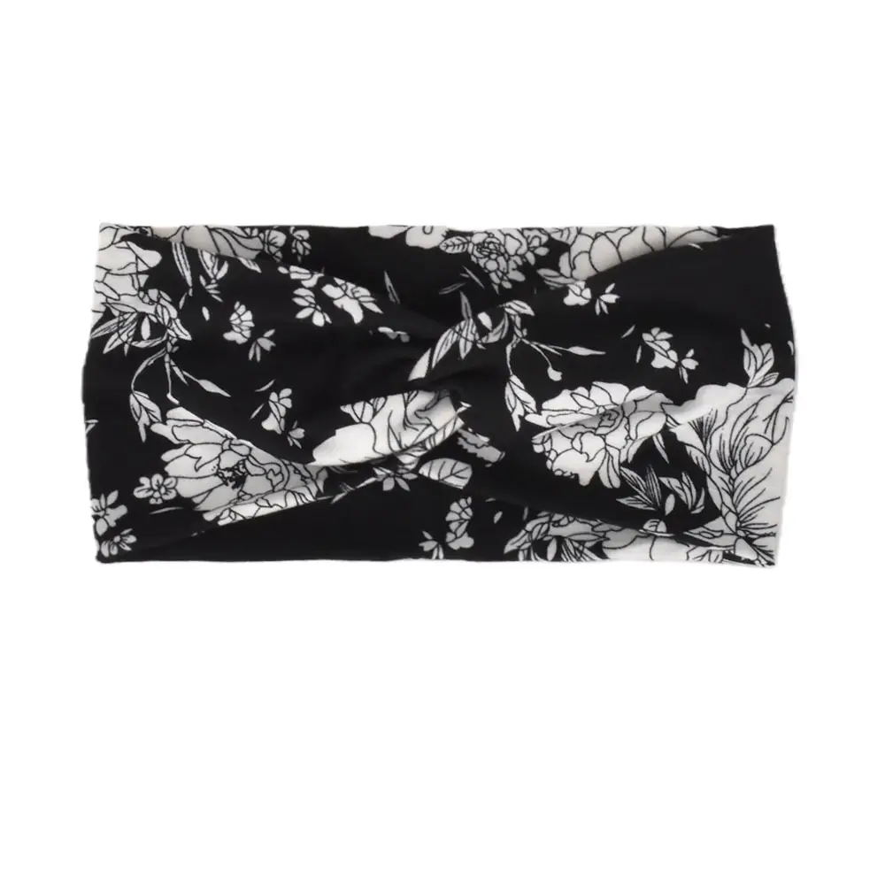 Women's Elastic Sports Hair Band Multi Color Wide Fit
