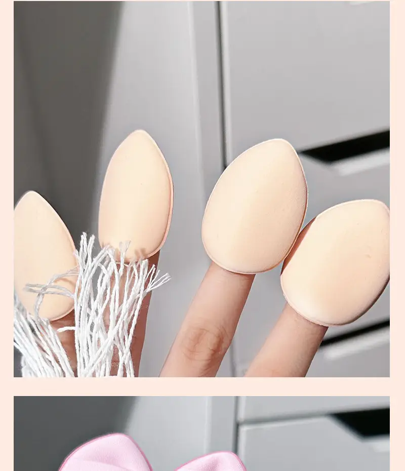 HEROIRANGE Foam Finger Puff Dual Use Concealer Foundation — feature 12