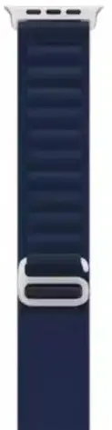Apple Watch Strap Alpine Loop Ultra Nylon Woven Olive Green - Image 7