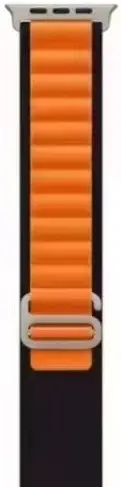 Apple Watch Strap Alpine Loop Ultra Nylon Woven Olive Green - Image 5