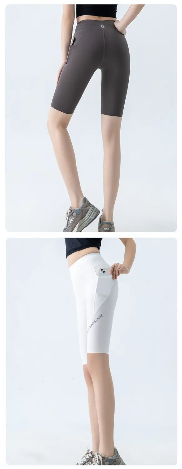 Five Points Pocket Yoga Shorts for Women — feature 16