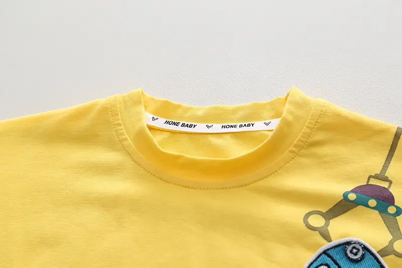 Boys Cotton Car Print Shorts Top Summer Suit — feature 8