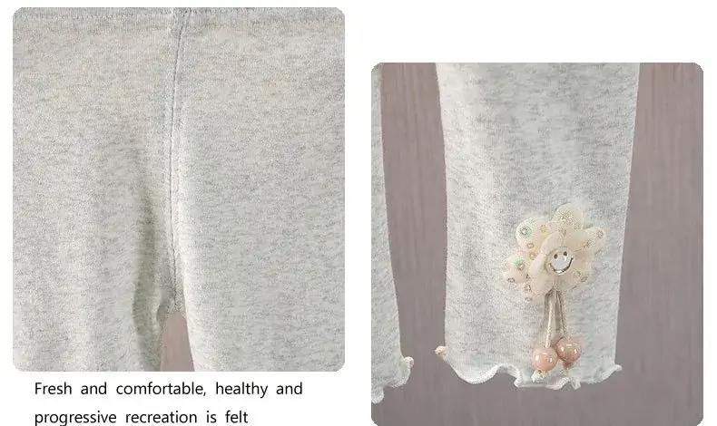 Pink Capri Pants for Girls Summer Casual Leggings — feature 10