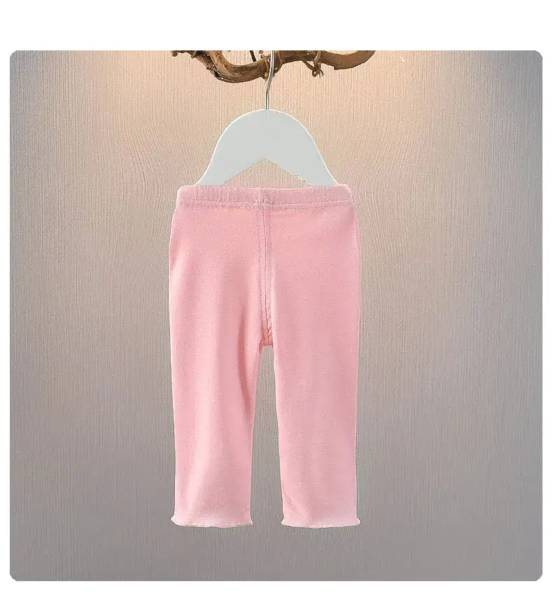 Pink Capri Pants for Girls Summer Casual Leggings — feature 13
