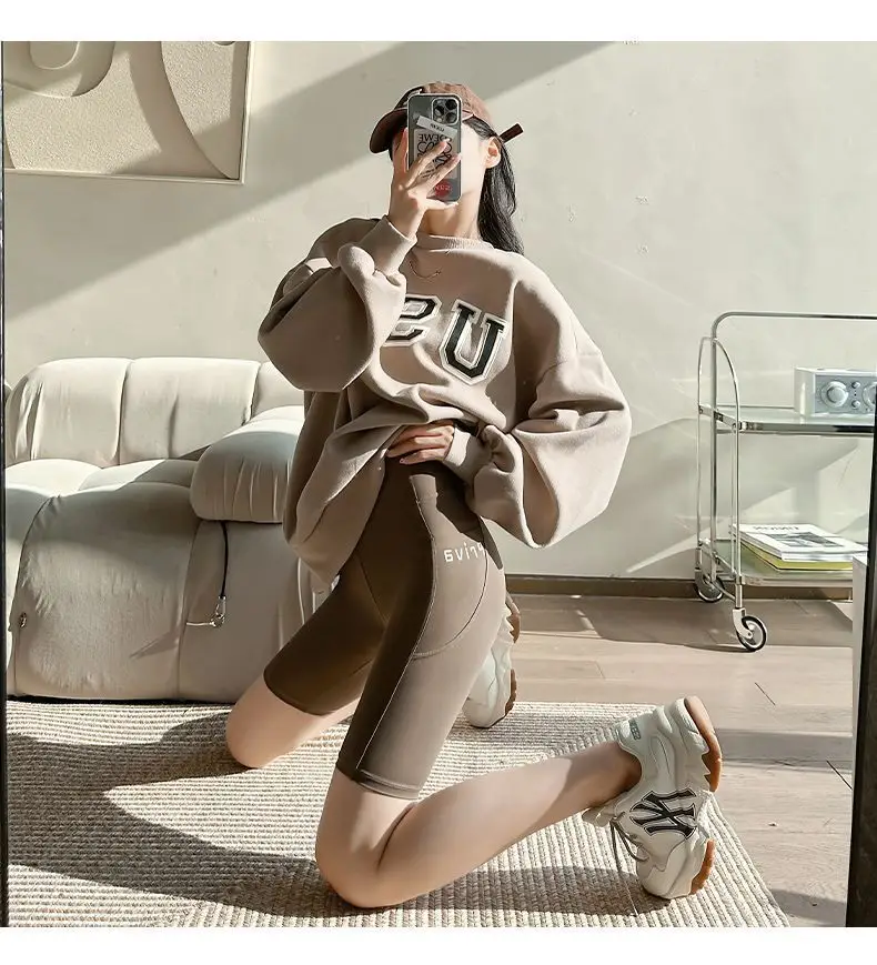 Women's Side Flap Pocket Pants Shark Pants Slimming Summer — feature 16