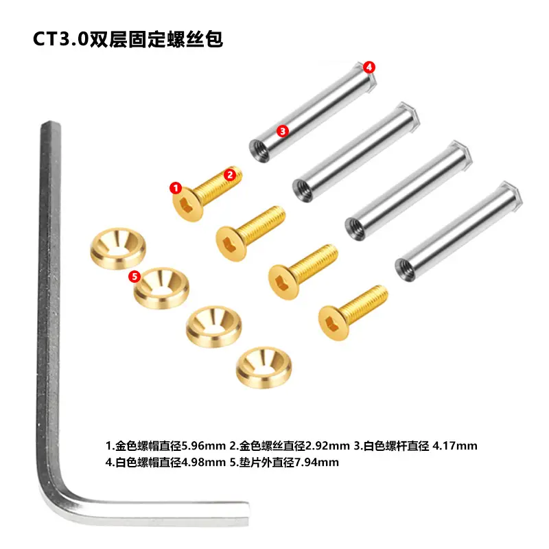 CT1.5双层固定螺丝包 12mm 22mm 47mm - Image 3