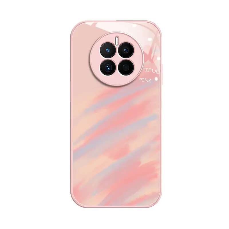 Huawei Mate 60 Pro Phone Case Glass Protective Pink - Image 16