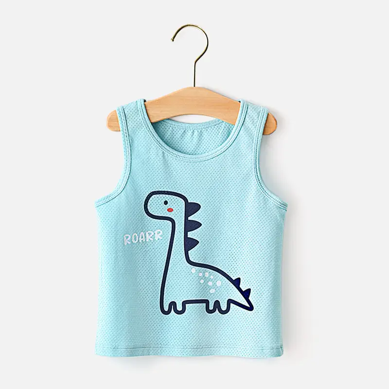 Shengte Children's Vest Underwear Pure Cotton Summer - Image 10