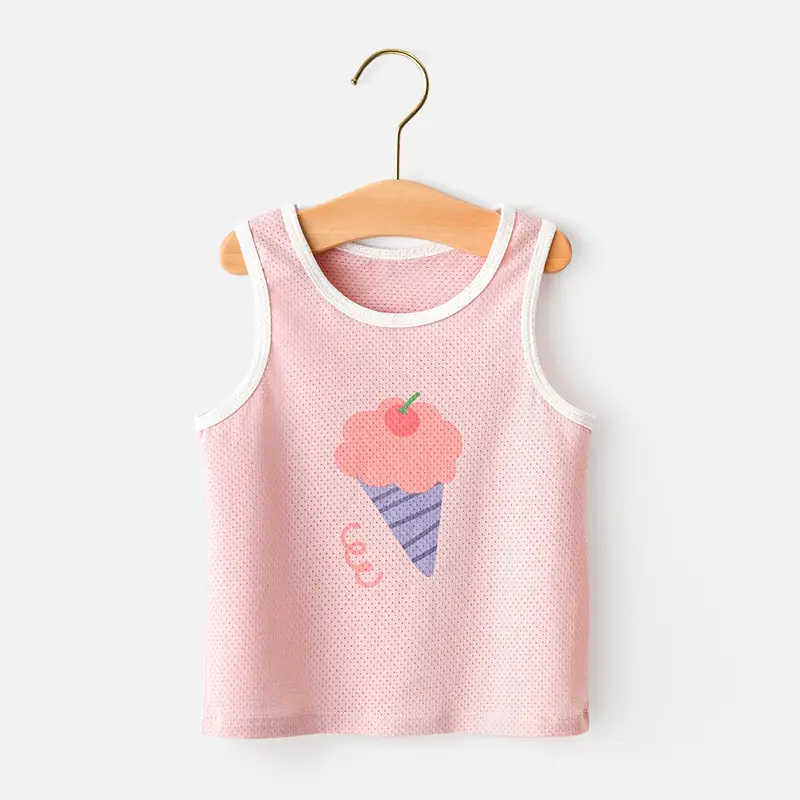 Shengte Children's Vest Underwear Pure Cotton Summer - Image 16