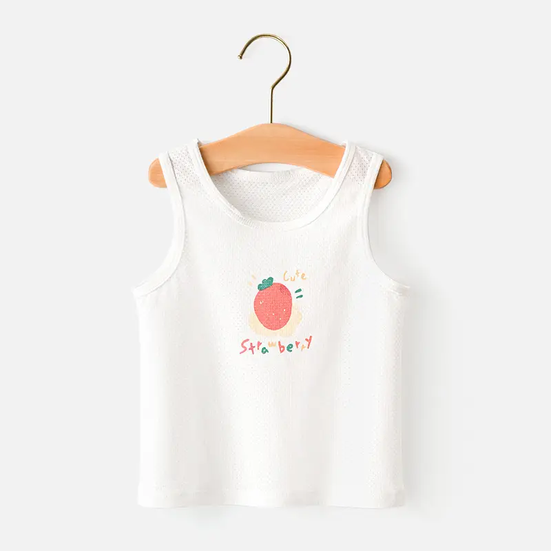 Shengte Children's Vest Underwear Pure Cotton Summer - Image 18