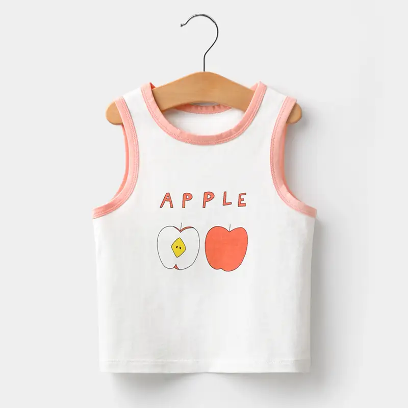 Shengte Children's Vest Underwear Pure Cotton Summer - Image 4