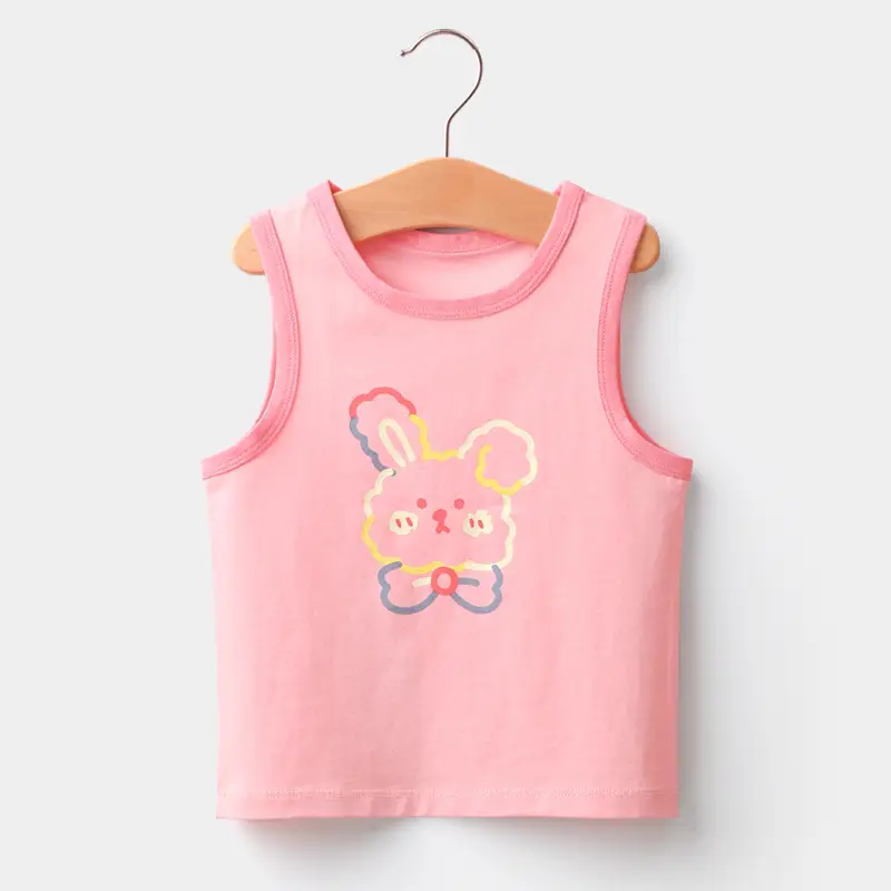 Shengte Children's Vest Underwear Pure Cotton Summer - Image 6