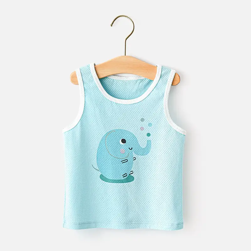 Shengte Children's Vest Underwear Pure Cotton Summer - Image 7