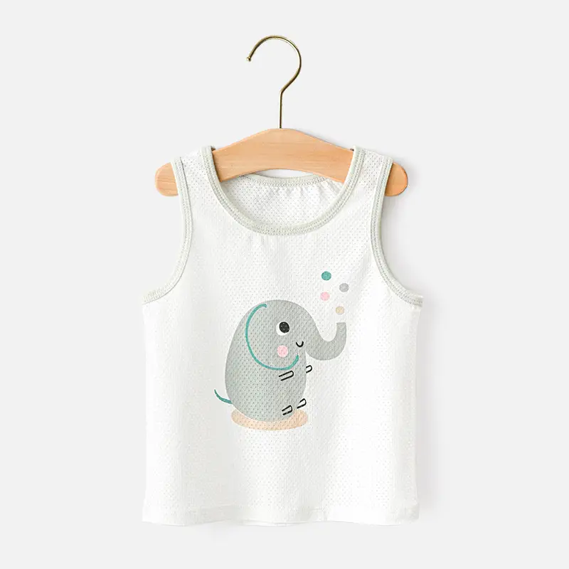 Shengte Children's Vest Underwear Pure Cotton Summer - Image 8