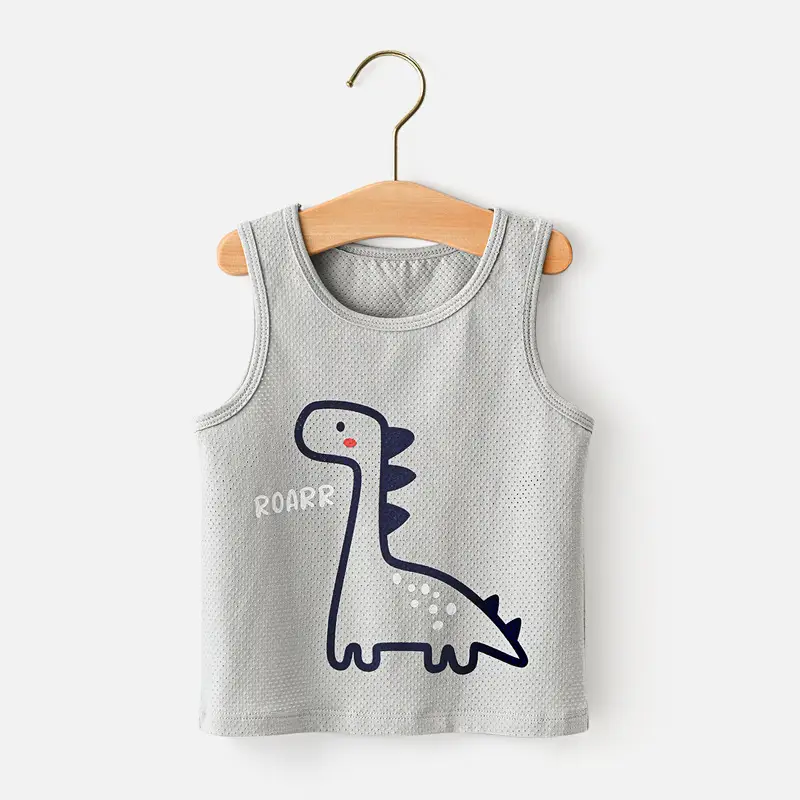 Shengte Children's Vest Underwear Pure Cotton Summer - Image 9