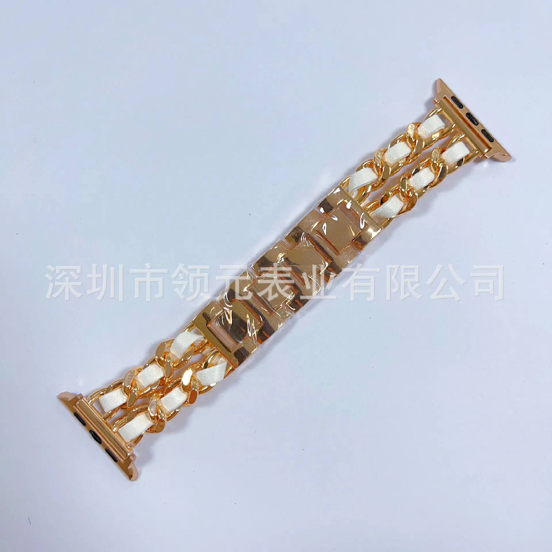 Apple Watch Strap Small Chanel Style Gold Chain 2022mm - Image 8