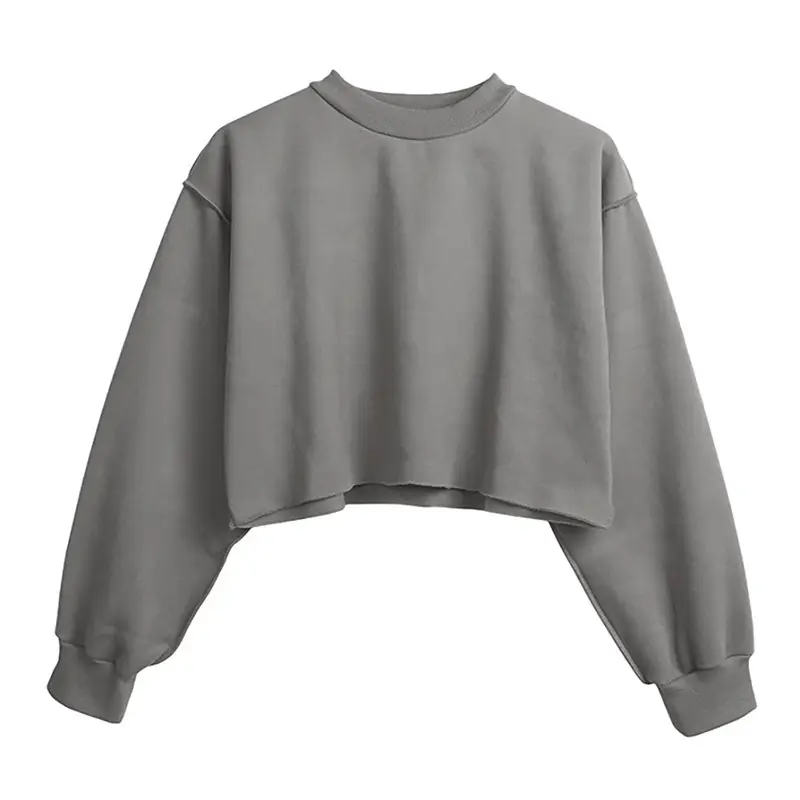 Women's Velvet Crossbody Sweatshirt Yellow