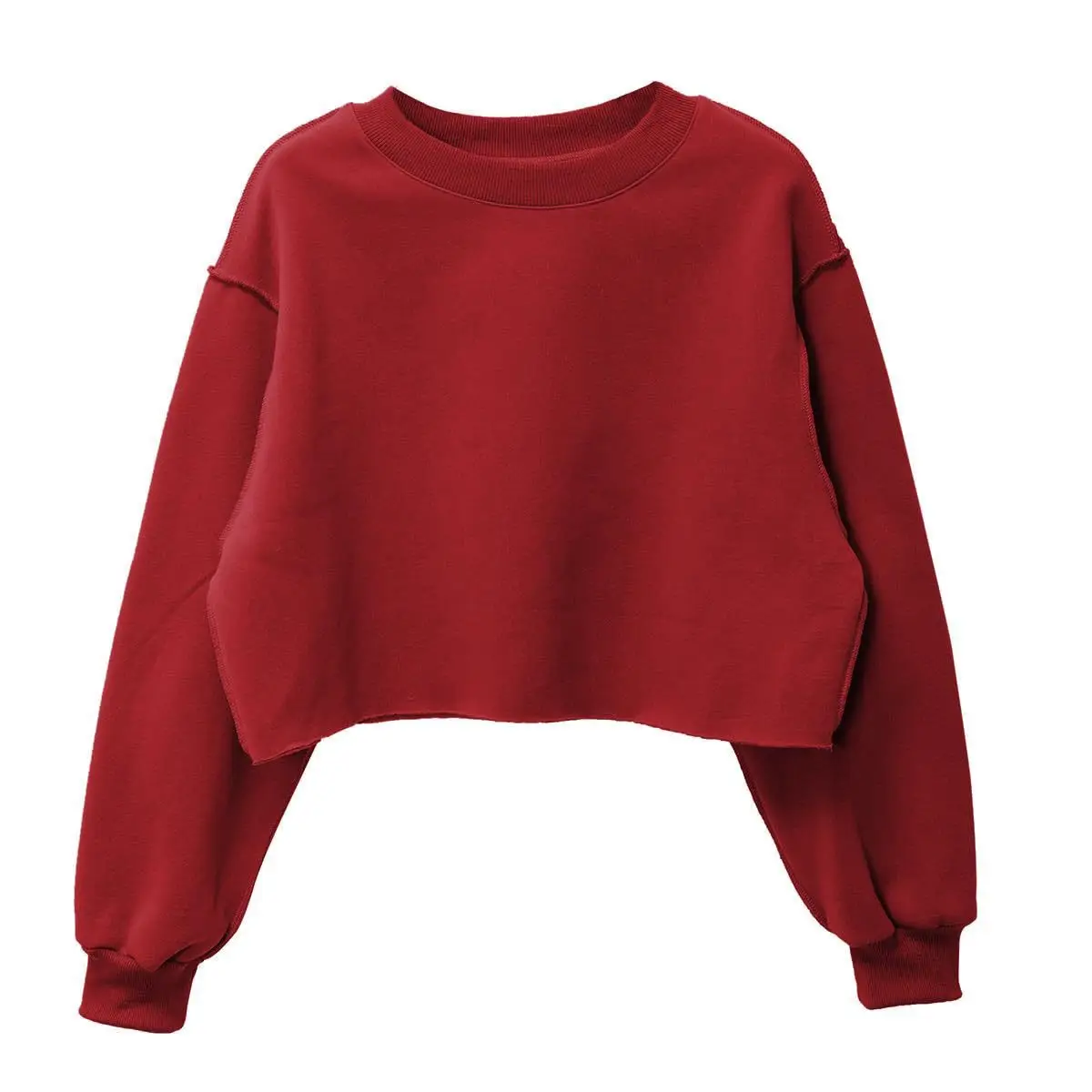 Women's Velvet Crossbody Sweatshirt Yellow
