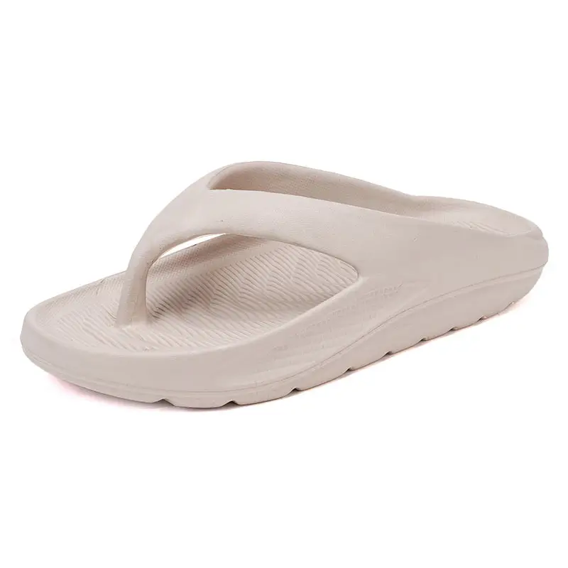 Men Slip-On White Flip Flops Summer Wear